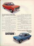 1971 Datsun 510 vintage ad "Introducing the Li'l Something our least expensive 2-Door sedan $1736"
